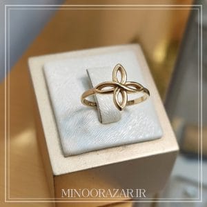 انگشتر لاک طلا