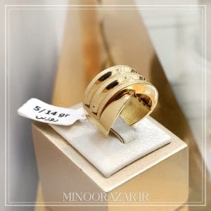 انگشتر طلا چندلایه