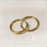 گوشواره حلقه‌ای طلا